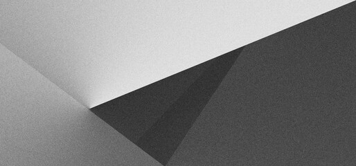 Black white grainy background, monochrome gray noisy texture dark grunge banner, header poster cover backdrop design	
