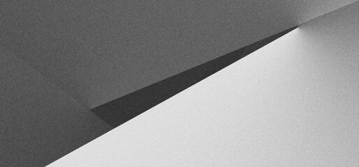 Black white grainy background, monochrome gray noisy texture dark grunge banner, header poster cover backdrop design	
