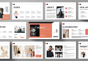 Creative Digital Portfolio Presentation Template