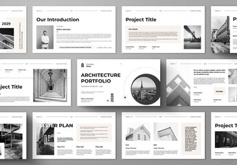 Architecture Portfolio Presentation Template