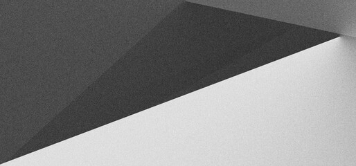 Black white grainy background, monochrome gray noisy texture dark grunge banner, header poster cover backdrop design	
