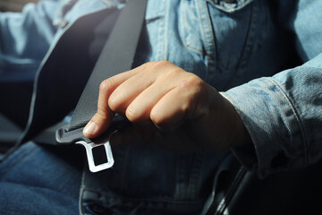 Drivers should always wear seat belts before traveling for safety.