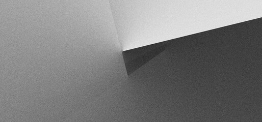 Black white grainy background, monochrome gray noisy texture dark grunge banner, header poster cover backdrop design	

