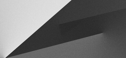 Black white grainy background, monochrome gray noisy texture dark grunge banner, header poster cover backdrop design	
