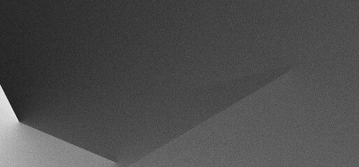 Black white grainy background, monochrome gray noisy texture dark grunge banner, header poster cover backdrop design	
