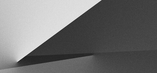 Black white grainy background, monochrome gray noisy texture dark grunge banner, header poster cover backdrop design	
