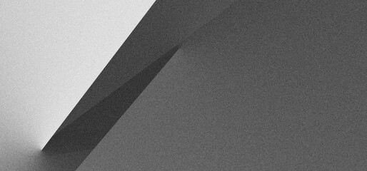 Black white grainy background, monochrome gray noisy texture dark grunge banner, header poster cover backdrop design	
