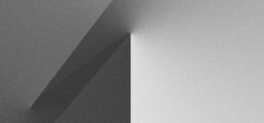 Black white grainy background, monochrome gray noisy texture dark grunge banner, header poster cover backdrop design	
