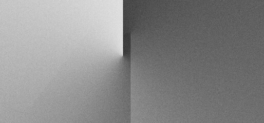 Black white grainy background, monochrome gray noisy texture dark grunge banner, header poster cover backdrop design	
