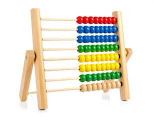 Wooden colorful abacus