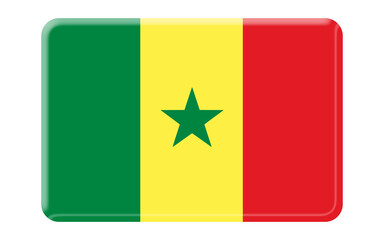 Senegal Flag | National Senegal Flag in 3D