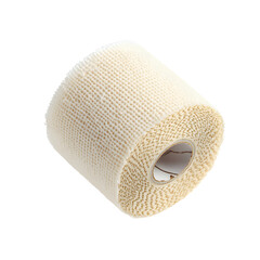 Professional Medical Adhesive Bandage Roll Isolated on White Background