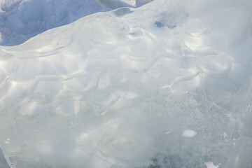 blue ice texture background