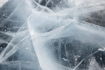 blue ice texture background