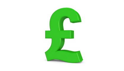 Green pound sign on white background (1)