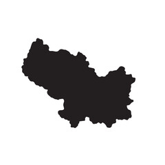 Lesser Poland Voivodeship Simple Map Vector