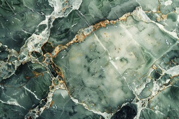 Photo of Green marble floor pattern with white veins. Background texture for backdrops or mapping