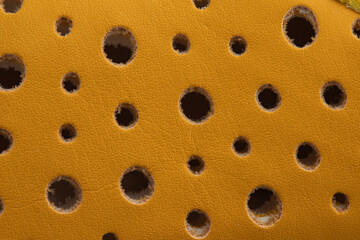 yellow suede sports-style winter boots, isolated