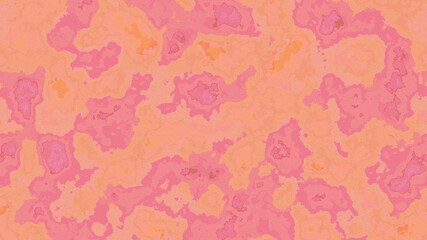 Abstract pink orange organic shapes image