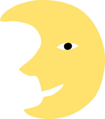 초승달_웃는달_달님