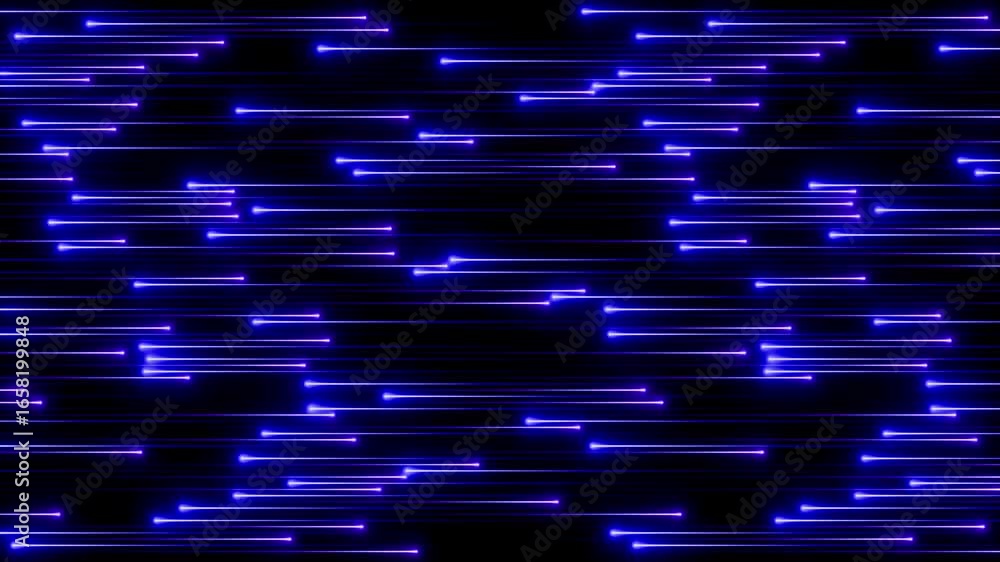 Aufkleber neon velocity light streaks in motion loop animated