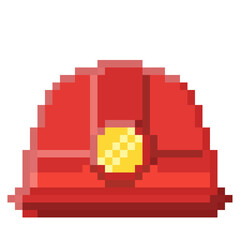 Fire fighter Items 2d 32 bit Pixel Art Style 