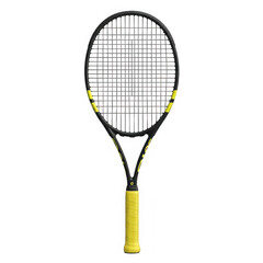 Tennis racket isolated on transparent background, a piece of sports equipment used for playing tennis