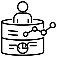 Data Analytics Line Icon