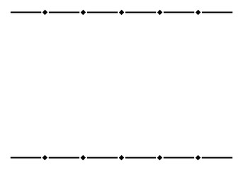 Elegant Black Text Frame on Transparent Background for Invitations, Certificates, and Presentations