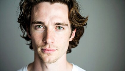 Fototapeta premium Close-up portrait of a man (2)