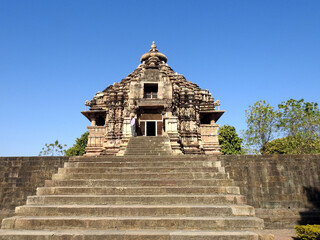 Javari temple, Khajuraho, Madhya Pradesh, India, Asia