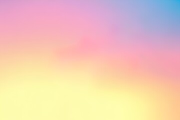Obraz premium Fuzzy Pink Blue Yellow Gradient Background, Soft Pastel Abstract Texture, Dreamy Cloudy Colors, Gentle Velvet Design, Ethereal Seamless Illustration for Graphic Art