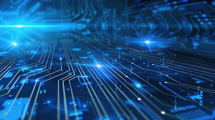 Exploring Dynamic Technology Lines and Vibrant Blue Technology Backgrounds for Modern Digital Design: Innovate Visual Concepts, Futuristic Interface Elements