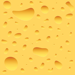 Cheese background texture holes in cheese. Backdrop pattern yellow cheese