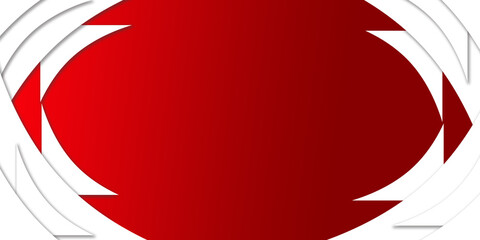 Illustration of a curved wave pattern in red gradient