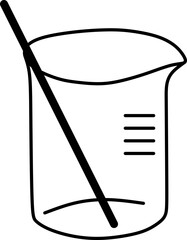 ChemistryEquipment BeakerWithRod