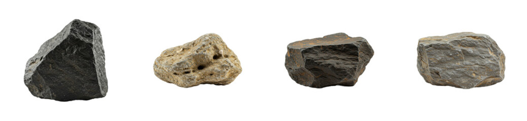 Exploring unique rock formations natural environment geological study outdoor nature's wonders. Set PNG