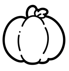 cute pumpkin - layered cut file - halloween clip art