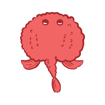 アカグツ　魚　深海魚