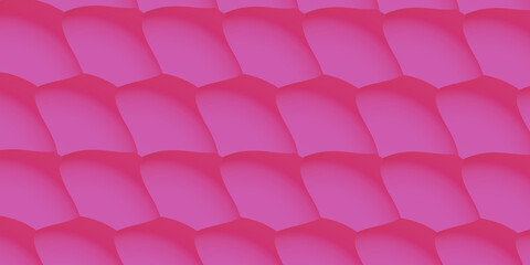 Linear abstract background, 3D lines in perspective, curve and wave lines in motion. 3d render.
