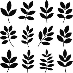 Fototapeta premium seamless pattern with leaves
