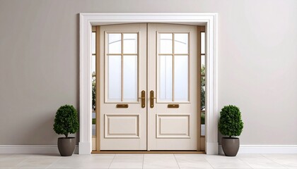 door to the house