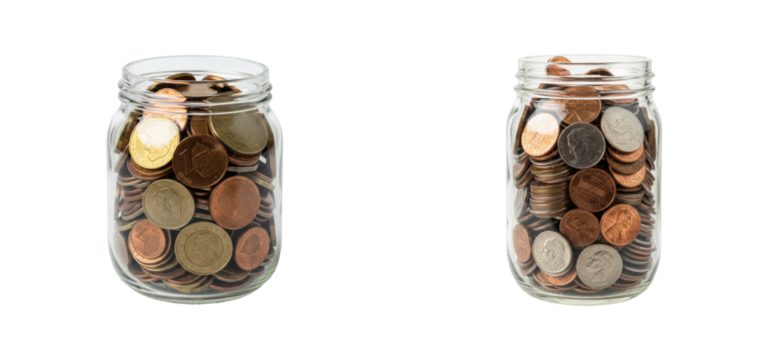 Counting coins money management tips home office visual guide indoor financial awareness. Set PNG