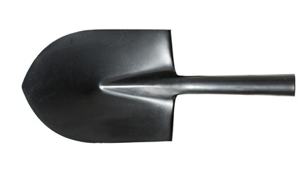 Bayonet shovel. Isolated on white background.
