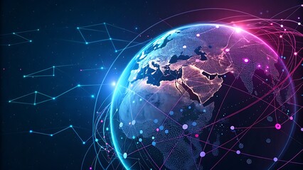 global communication concept