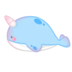 Gardinen Meerestiere narwhal   © Wimonsiri