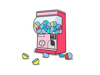 ガチャガチャとカプセルトイ