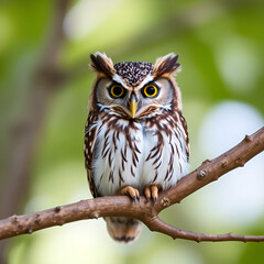 Obraz premium small screech owl