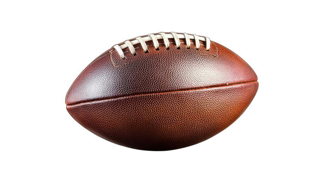 American football isolated on transparent background