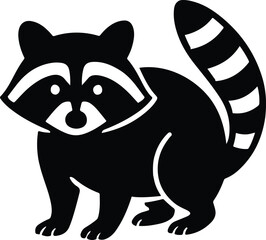 Raccoon in Nature Wildlife Animal